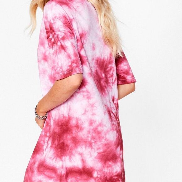 Nasty Gal not on my acid wash tee dress size small - Picture 12 of 12